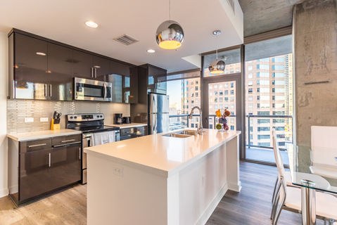 Modern kitchen electrical installation